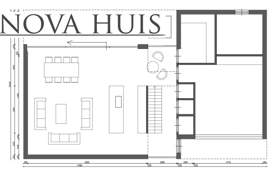 Moderne energieneutrale villa met 2 verdiepingen plat dak onderhoudsvrij K158 by NOVA-HUIS (3)