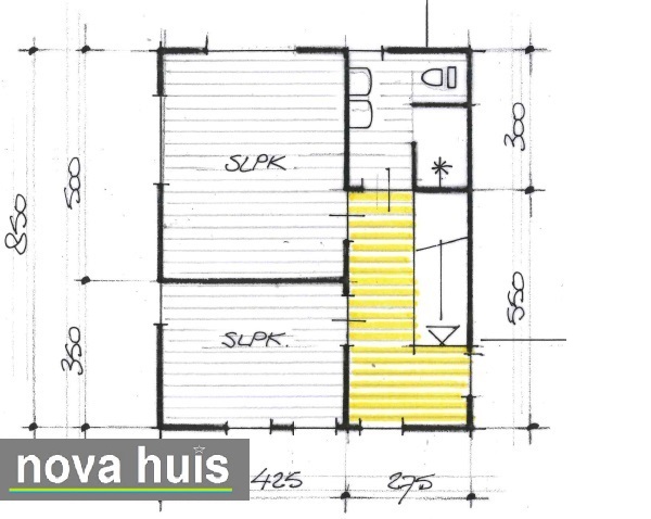 NOVA-HUIS Moderne kubistische woning met overdekt terras   ontwerpen en goedkoper en beter bouwen  K126