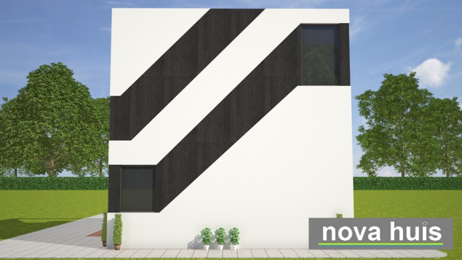 NOVA-HUIS.NL kubus-woningen moderne kubistische woning ontwerpen moderne materialen bouwmethode K64