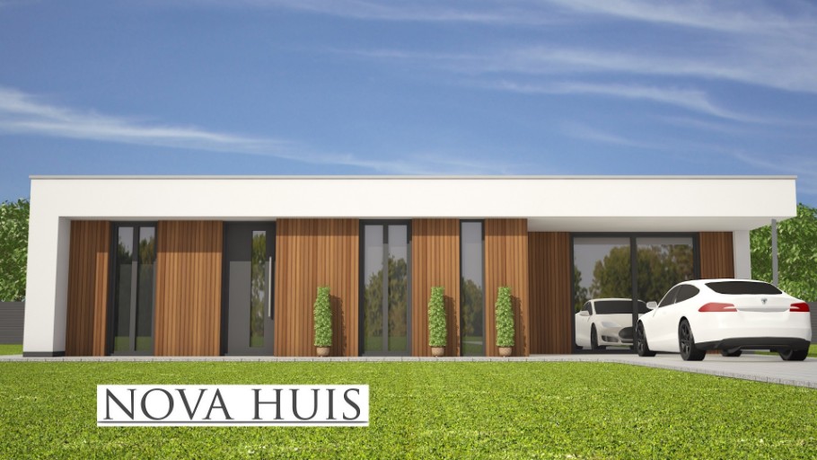 A124 NovaHuis levensloopbestendig bungalow gelijkvloers Staalframebouw Nederland