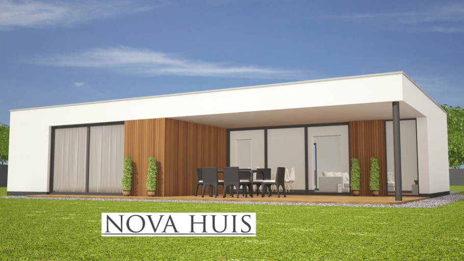 A124 NovaHuis levensloopbestendig bungalow gelijkvloers Staalframebouw Nederland