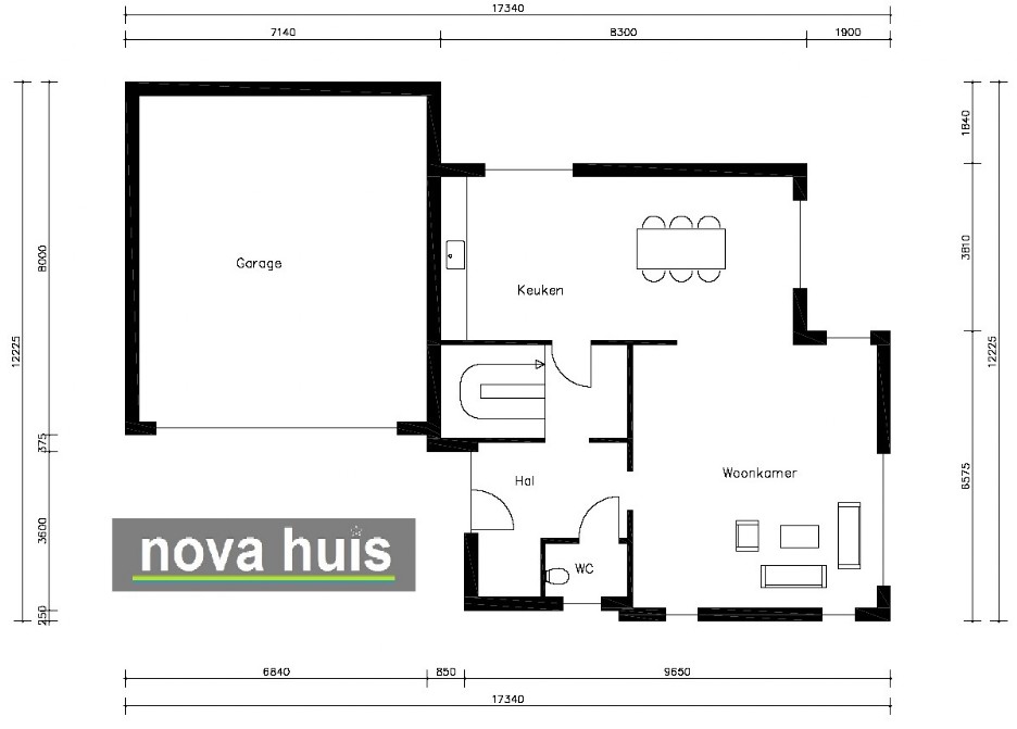 Energieneutrale kubistische moderne villa met flexibele indeling duurzame onderhoudsarme materialen M5