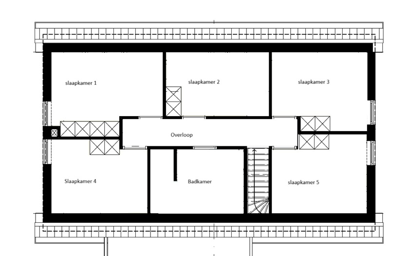 K 153 traditioneel klassiek ontwerp woning met kap en aanbouw