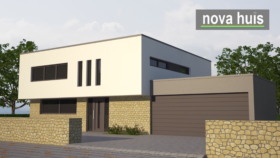 Wonderlijk modern kubistisch woning huis of villa - NOVA HUIS EU-76