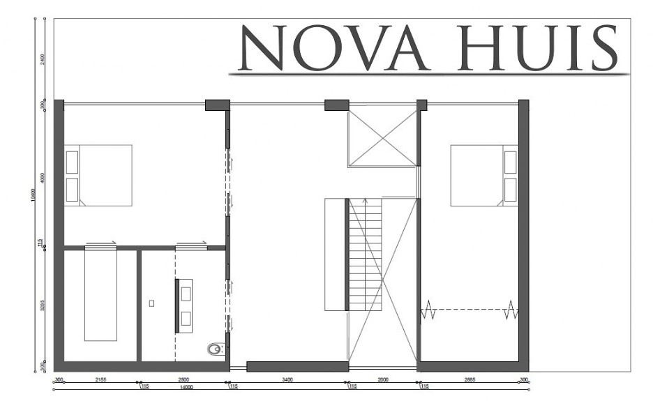 Moderne energieneutrale villa met 2 verdiepingen plat dak onderhoudsvrij K158 by NOVA-HUIS (3)