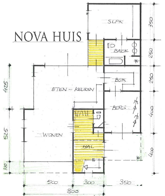 Moderne gelijksvloerse woning levensloopbestendig kleine verdieping NOVA-HUIS K233