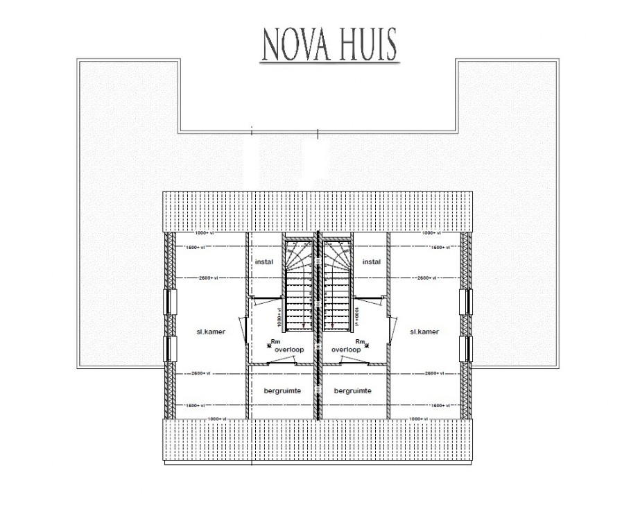 NOVA-HUIS  2 onder 1 kap geschakelde woning TK 47  levensloopbestendig   