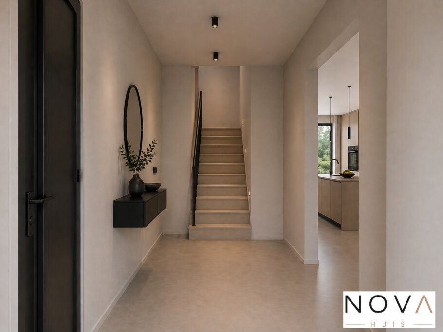 NOVA HUIS 2026 type K129 strakke schuurwoning interieur inspiratie foto's printerest instagram