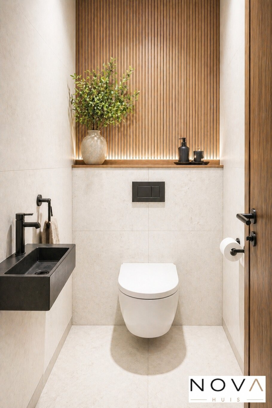 NOVAHUIS  type A150 interieur foto moderne woonkamer keuken badkamer slaapkamer