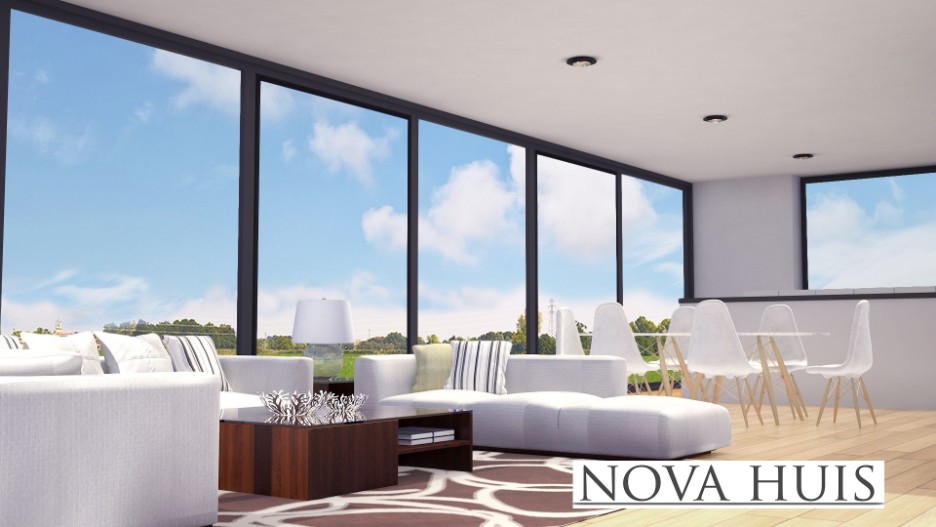 NOVA-HUIS A107 levensloopbestendige woningen casco met Staalframebouw van ATLANTA MBS