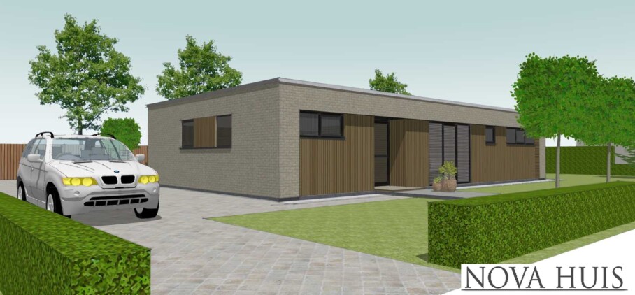 NOVA HUIS A198 levensloopbestendige bungalow met 3 slaapkamers en 2 badkamers