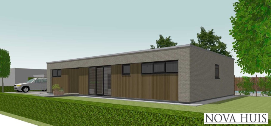 NOVA HUIS A198 levensloopbestendige bungalow met 3 slaapkamers en 2 badkamers