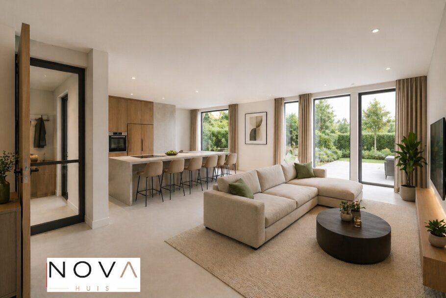 NOVA HUIS.nl K-406 interieur ideeen inspiratie foto's  woonkamer badkamer
