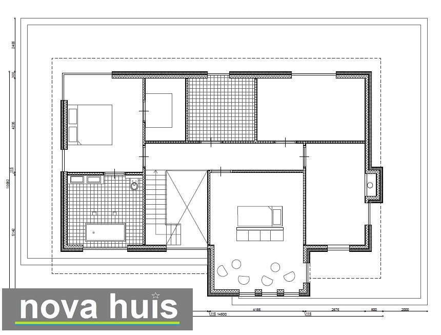 NOVA HUIS K241 moderne kubistische villa inspirerd by frank lloyd wright energieneutraal