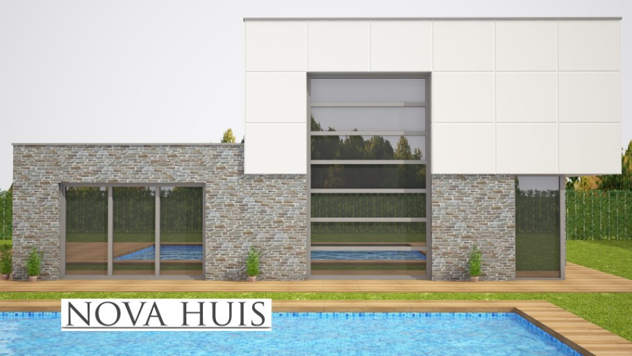 NOVA-HUIS K334 levensloopbestendige woning in Staalframebouw Nederland 