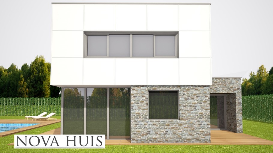 NOVA-HUIS K334 levensloopbestendige woning in Staalframebouw Nederland 
