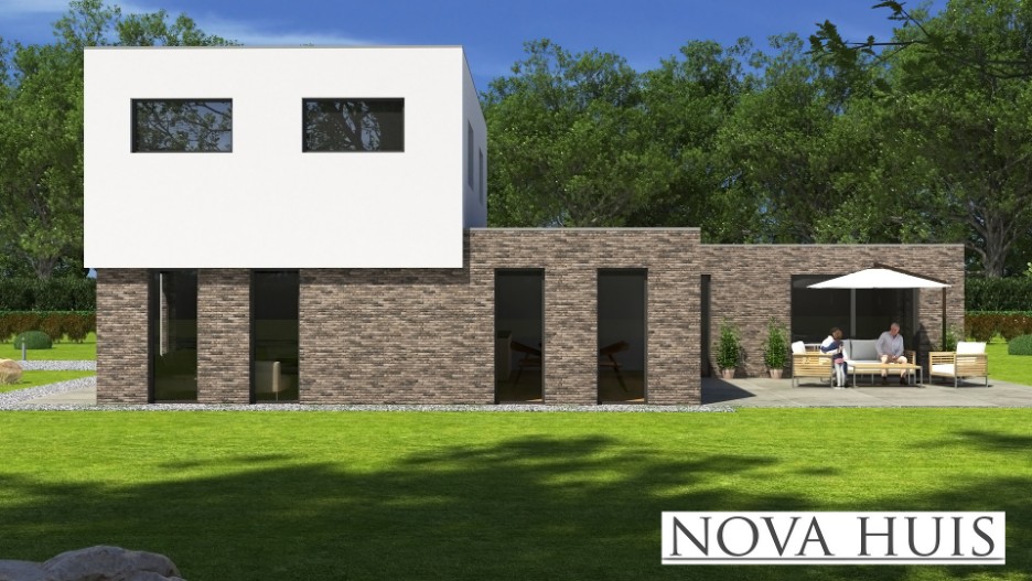 NOVA-HUIS K380 nieuw ontwerp eigenbouw met staalframe van ATLANTA MBS 