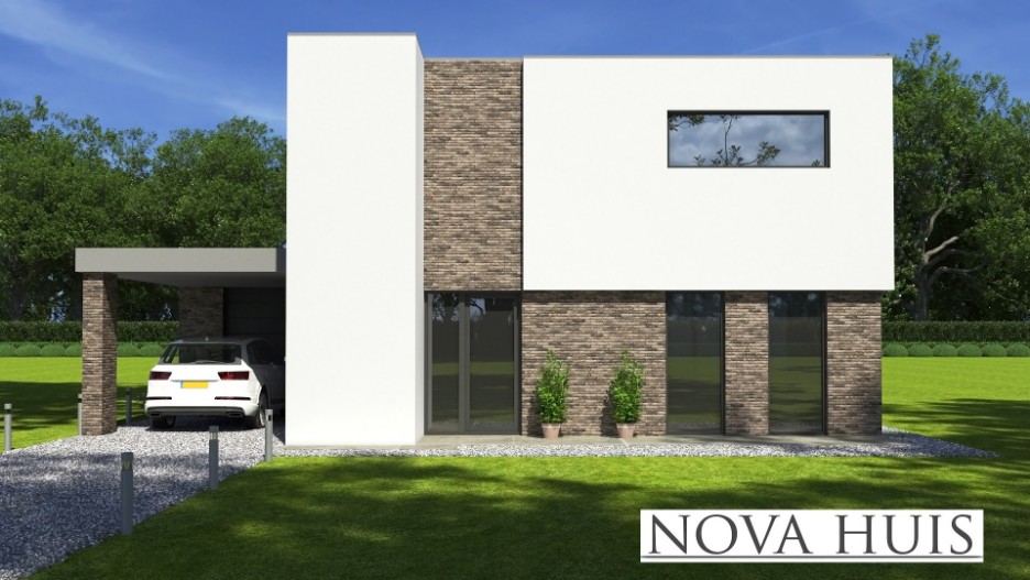 NOVA-HUIS K380 nieuw ontwerp eigenbouw met staalframe van ATLANTA MBS 