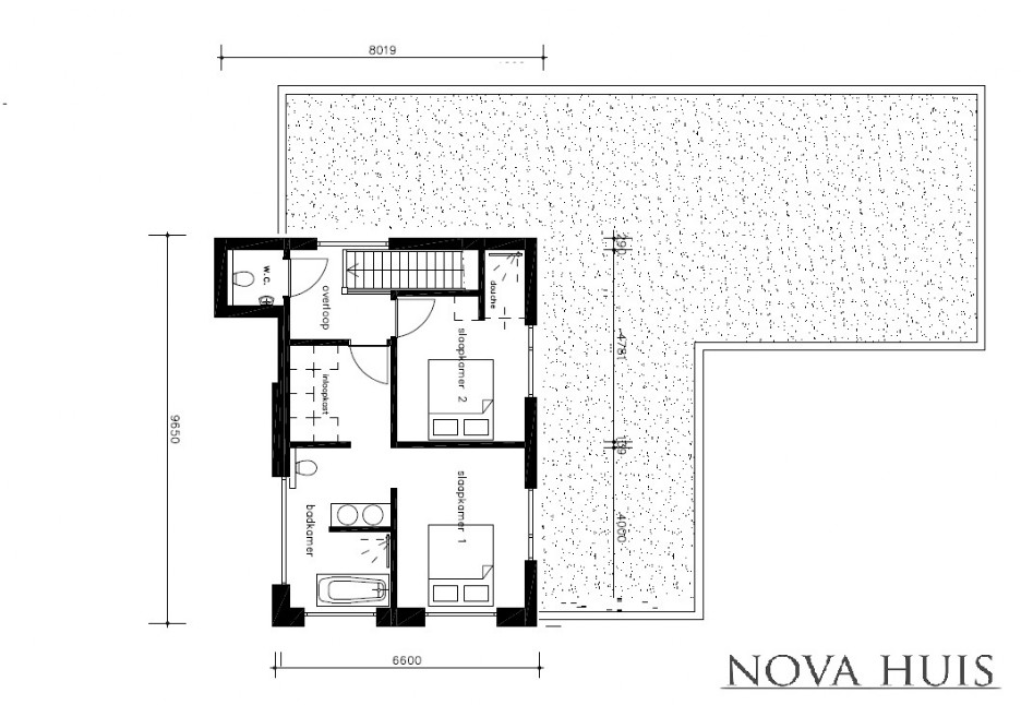 NOVA-HUIS K380 nieuw ontwerp eigenbouw met staalframe van ATLANTA MBS 