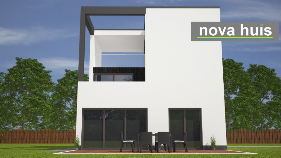 NOVA-HUIS Kubus woningen. Moderne ontwerpen in kubistische vormgeving K111 