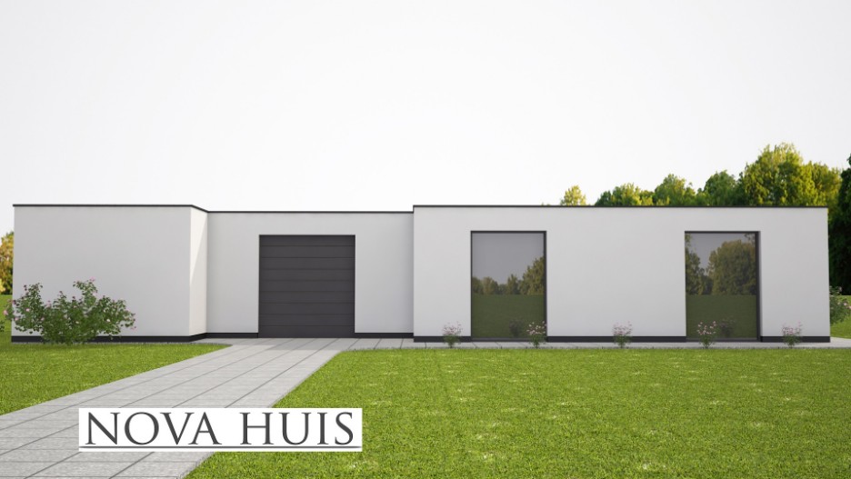 NOVA-HUIS Levensloopbestendige bungalow met inpandige garage of berging onderhoudsarm A70