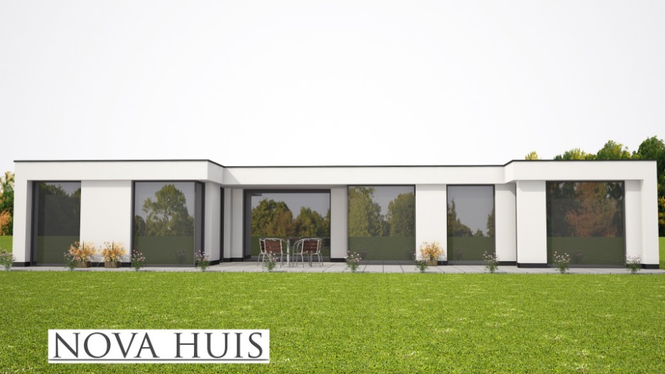 NOVA-HUIS Levensloopbestendige bungalow met inpandige garage of berging onderhoudsarm A70