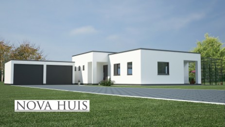 NOVA-HUIS Moderne gelijkvloerse bungalow energieneutraal onderhoudsarm 3