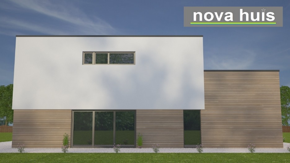 NOVA-HUIS Moderne kubistische woningen in moderne bouwstijl met moderne bouwmethode K97