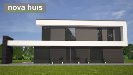 Ongekend modern kubistisch woning huis of villa - NOVA HUIS YR-05