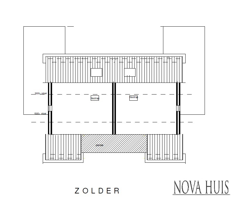 NOVA-HUIS TK 46 2 onder 1 kap geschakelde woning levensloopbestendig