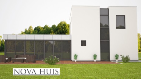 NOVA-HUIS levensloopbestendige woning bungalow met kleine verdieping energieneutraal type 250 NOVA-HUIS levensloopbestendige woning bungalow met kleine verdieping energieneutraal type 250