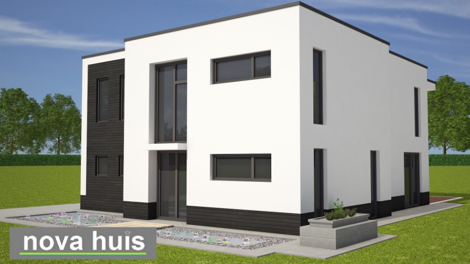 NOVA-HUIS moderne kubistische woningen en villa's onder Architectuur Ontwerp K58