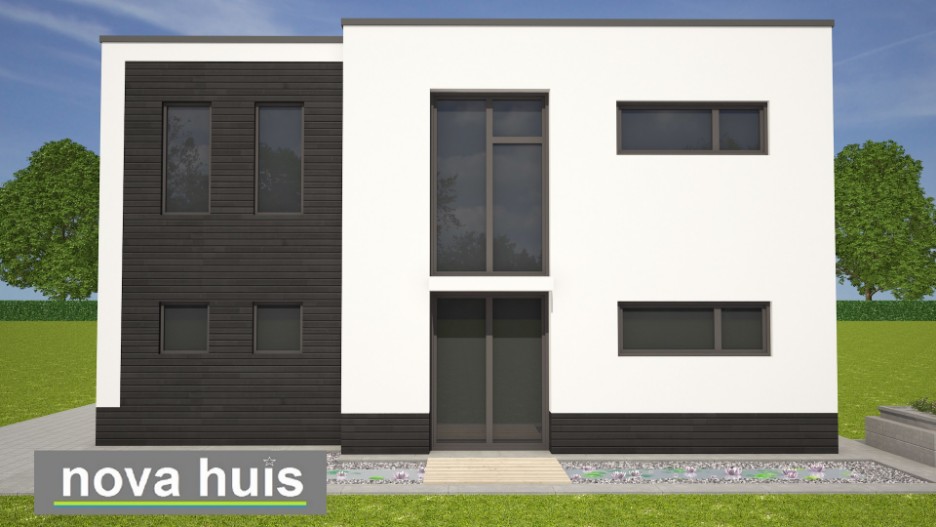 NOVA-HUIS moderne kubistische woningen en villa's onder Architectuur Ontwerp K58