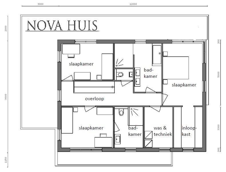 NOVA-HUIS mooie strakke moderne woning met overdekt terras M308 v1 NOVA-HUIS mooie strakke moderne woning met overdekt terras M308 v1