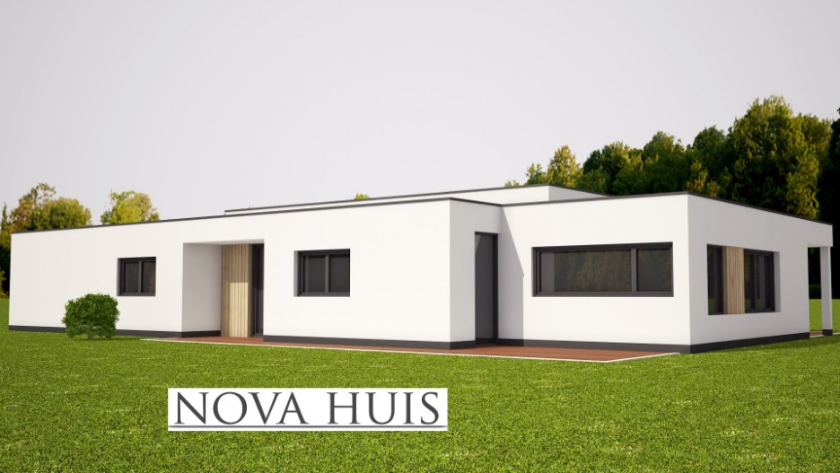 NOVA-HUIS ontwerpen en bouwen type A110 levensloopbestendig ATLANTA MBS Staalframebouw 