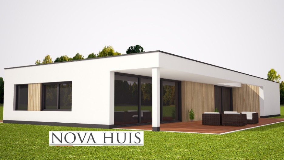 NOVA-HUIS ontwerpen en bouwen type A110 levensloopbestendig ATLANTA MBS Staalframebouw 