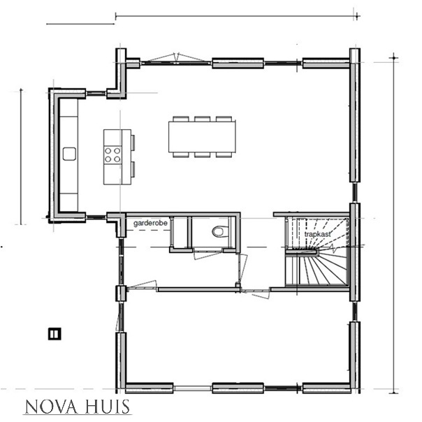NOVA-HUIS type 154 schuur kap woning