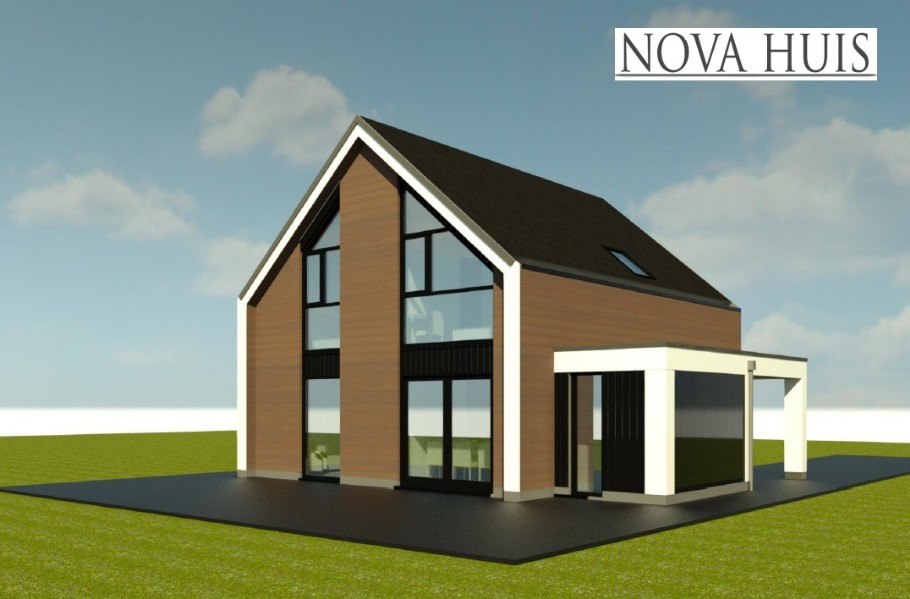 NOVA-HUIS type 154 schuur kap woning