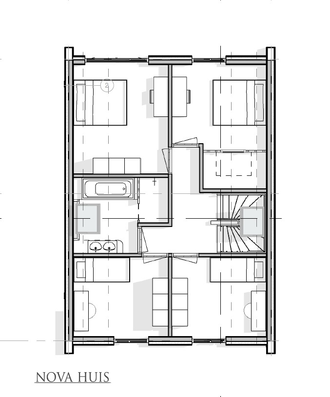 NOVA-HUIS type 154 schuur kap woning