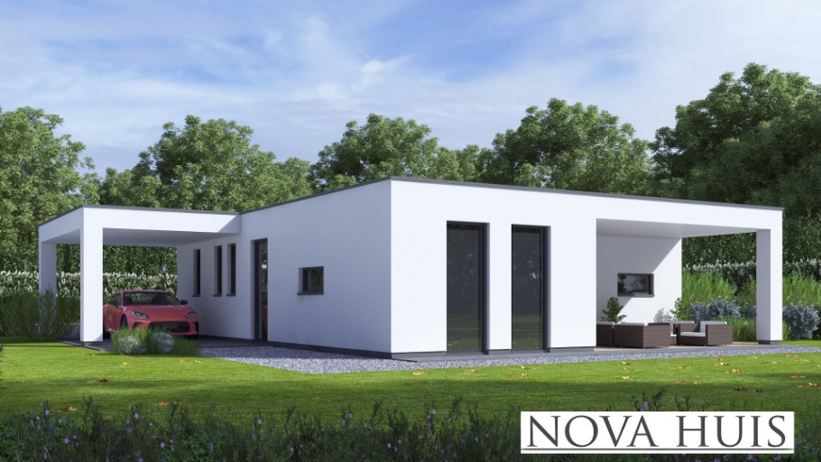 NOVA-HUIS type A166 levensloopbestendige woning Staalframebouw Nederland 