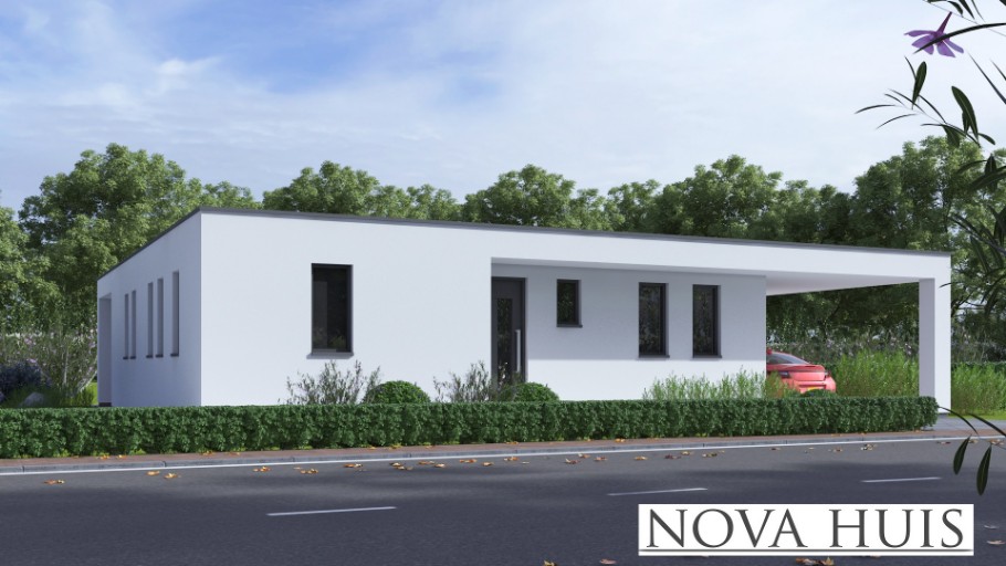 NOVA-HUIS type A166 levensloopbestendige woning Staalframebouw Nederland 