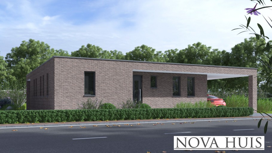 NOVA-HUIS type A166 levensloopbestendige woning Staalframebouw Nederland 
