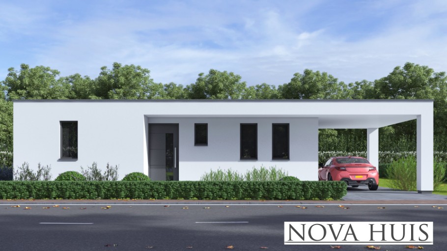 NOVA-HUIS type A166 levensloopbestendige woning Staalframebouw Nederland 