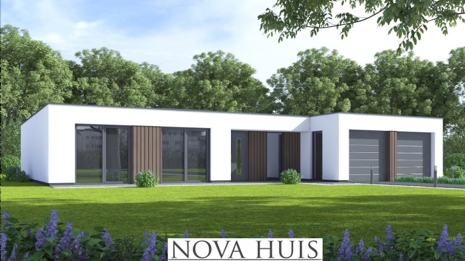 NOVA HUIS vrijstaande nieuwbouw woning type A170  van ATLANTA  MBS Staalframebouw