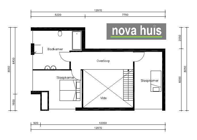 NOVA-HUIS.NL moderne Architectuurontwerpen in kubistische bouwstijl villa en woningbouw K141