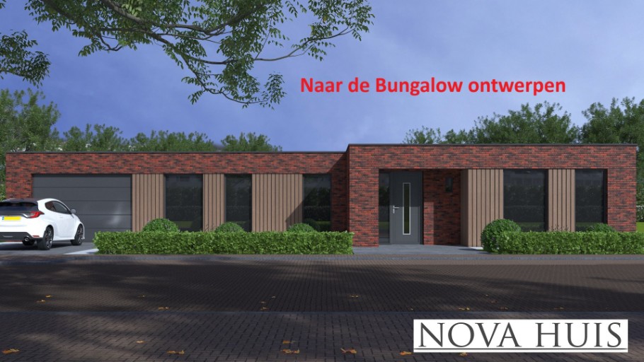 NOVAHUIS A 172 naar de bungalowontwerpen