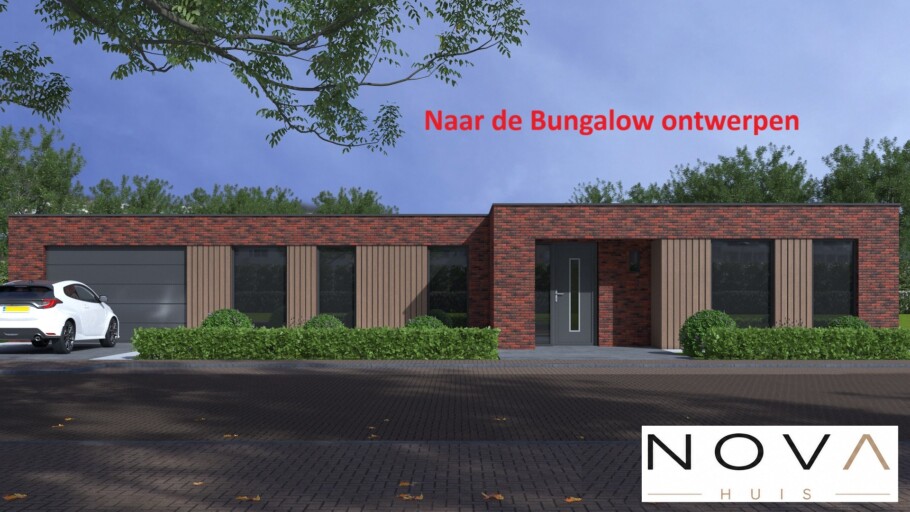 NOVAHUIS A 172 naar de bungalowontwerpen