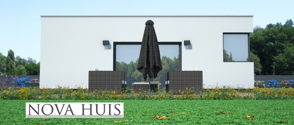 NOVAHUIS A123 levensloopbestendige bungalow energieneutraal staalframebouw NOVAHUIS A123 levensloopbestendige bungalow energieneutraal staalframebouw