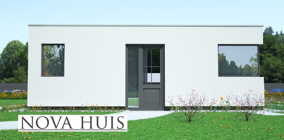 NOVAHUIS A123 levensloopbestendige bungalow energieneutraal staalframebouw NOVAHUIS A123 levensloopbestendige bungalow energieneutraal staalframebouw