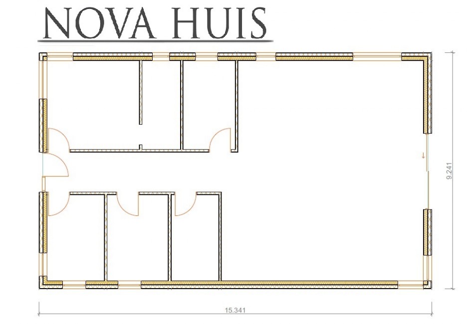 NOVAHUIS A123 levensloopbestendige bungalow energieneutraal staalframebouw NOVAHUIS A123 levensloopbestendige bungalow energieneutraal staalframebouw